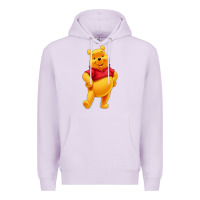 Lilac pooh Premium Hoodie - FloraArt