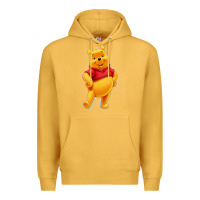 Mustard pooh Premium Hoodie - FloraArt