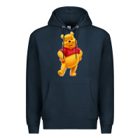 Navy pooh Premium Hoodie - FloraArt