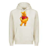 Oatmeal Heather pooh Premium Hoodie - FloraArt