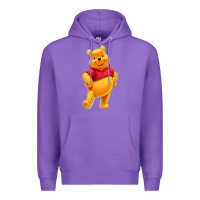 Purple pooh Premium Hoodie - FloraArt