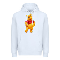 White pooh Premium Hoodie - FloraArt