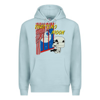 Blue Mist thats no moon Premium Hoodie - FloraArt