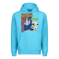 Ocean Blue thats no moon Premium Hoodie - FloraArt