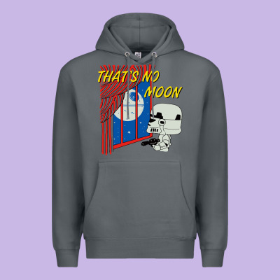 Thats No Moon Premium Hoodie Designed By Floraart