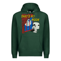 Sports Green thats no moon Premium Hoodie - FloraArt