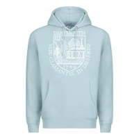 Blue Mist dartmouth newspaper Premium Hoodie - FloraArt