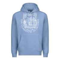 Colony Blue dartmouth newspaper Premium Hoodie - FloraArt