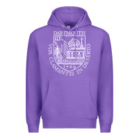 Purple dartmouth newspaper Premium Hoodie - FloraArt