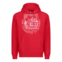 Red dartmouth newspaper Premium Hoodie - FloraArt
