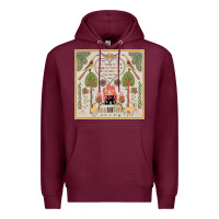 Burgundy Alex G Merch Blessing Shirt Premium Hoodie - FloraArt