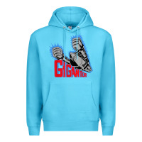 Ocean Blue Gigantor Essentia Premium Hoodie - FloraArt
