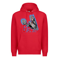Red Gigantor Essentia Premium Hoodie - FloraArt