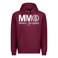 Burgundy mm6 maison margiela Premium Hoodie - FloraArt