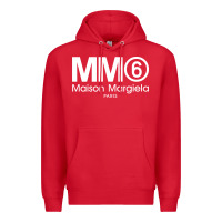 Red mm6 maison margiela Premium Hoodie - FloraArt