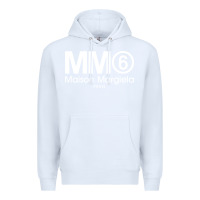 White mm6 maison margiela Premium Hoodie - FloraArt