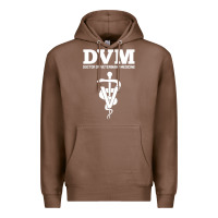 Chestnut Doctor of Veterinary Medicine DVM Veterinarian Vet Tech Premium Hoodie - FloraArt