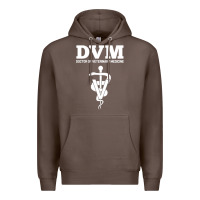 Coffee Doctor of Veterinary Medicine DVM Veterinarian Vet Tech Premium Hoodie - FloraArt
