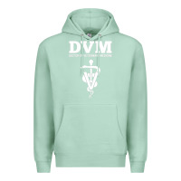 Seafoam Doctor of Veterinary Medicine DVM Veterinarian Vet Tech Premium Hoodie - FloraArt