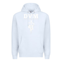 White Doctor of Veterinary Medicine DVM Veterinarian Vet Tech Premium Hoodie - FloraArt