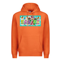 Carrot easter cross license plate template Premium Hoodie - BarkalooDesign