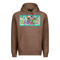 Chestnut easter cross license plate template Premium Hoodie - BarkalooDesign