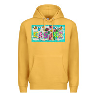 Mustard easter cross license plate template Premium Hoodie - BarkalooDesign