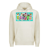 Oatmeal Heather easter cross license plate template Premium Hoodie - BarkalooDesign