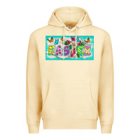 Pina Colada easter cross license plate template Premium Hoodie - BarkalooDesign