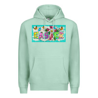 Seafoam easter cross license plate template Premium Hoodie - BarkalooDesign
