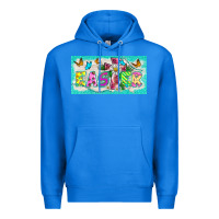 True Royal easter cross license plate template Premium Hoodie - BarkalooDesign