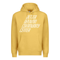 Antique Gold Better Oblivion Community Center Premium Hoodie - FloraArt