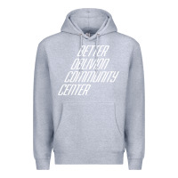 Heather Grey Better Oblivion Community Center Premium Hoodie - FloraArt