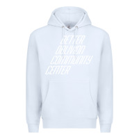 White Better Oblivion Community Center Premium Hoodie - FloraArt