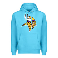 Ocean Blue Team Of Minnesota American Football Premium Hoodie - FloraArt