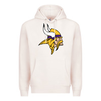 Pale Pink Team Of Minnesota American Football Premium Hoodie - FloraArt