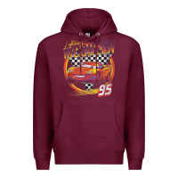 Burgundy cars lightning mcqueen Premium Hoodie - FloraArt
