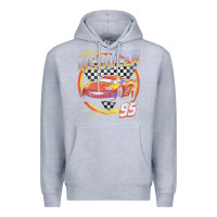 Heather Grey cars lightning mcqueen Premium Hoodie - FloraArt