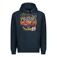Navy cars lightning mcqueen Premium Hoodie - FloraArt