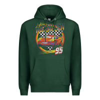 Sports Green cars lightning mcqueen Premium Hoodie - FloraArt