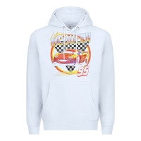 White cars lightning mcqueen Premium Hoodie - FloraArt