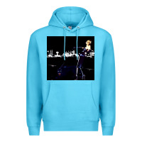 Ocean Blue roxy poster Premium Hoodie - FloraArt