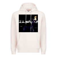 Pale Pink roxy poster Premium Hoodie - FloraArt