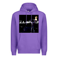 Purple roxy poster Premium Hoodie - FloraArt