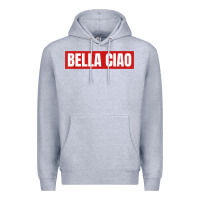 Heather Grey bella ciao tshirt for casa song lovers  men women tshirt t shirt Premium Hoodie - FloraArt