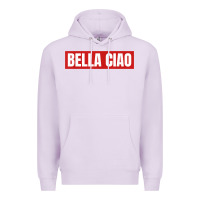 Lilac bella ciao tshirt for casa song lovers  men women tshirt t shirt Premium Hoodie - FloraArt