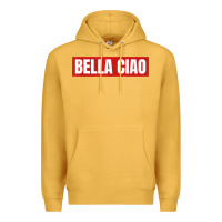 Mustard bella ciao tshirt for casa song lovers  men women tshirt t shirt Premium Hoodie - FloraArt
