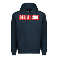 Navy bella ciao tshirt for casa song lovers  men women tshirt t shirt Premium Hoodie - FloraArt