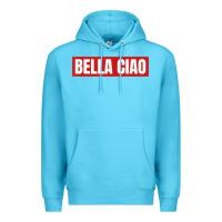 Ocean Blue bella ciao tshirt for casa song lovers  men women tshirt t shirt Premium Hoodie - FloraArt
