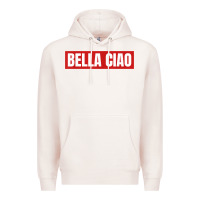 Pale Pink bella ciao tshirt for casa song lovers  men women tshirt t shirt Premium Hoodie - FloraArt